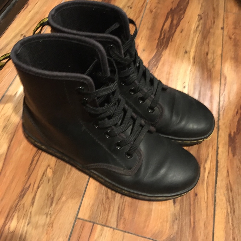 Women’s black Dr Martens